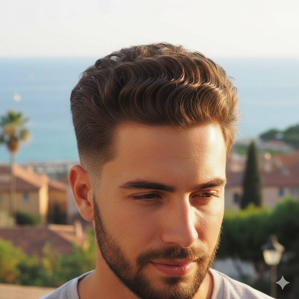 South of France Burst Fade